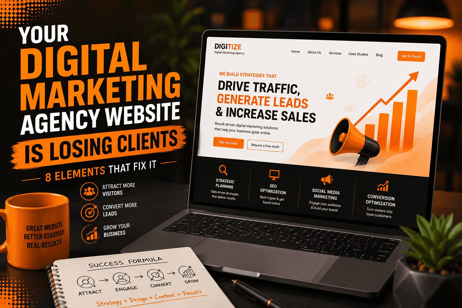 Digital Marketing Agency Website Is Losing Clients