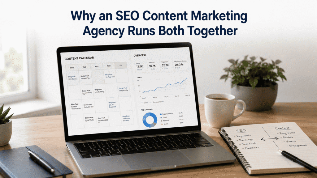 Why an SEO Content Marketing Agency Runs Both Together